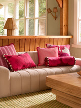 DAHLIA PINK CUSHION | 60cm