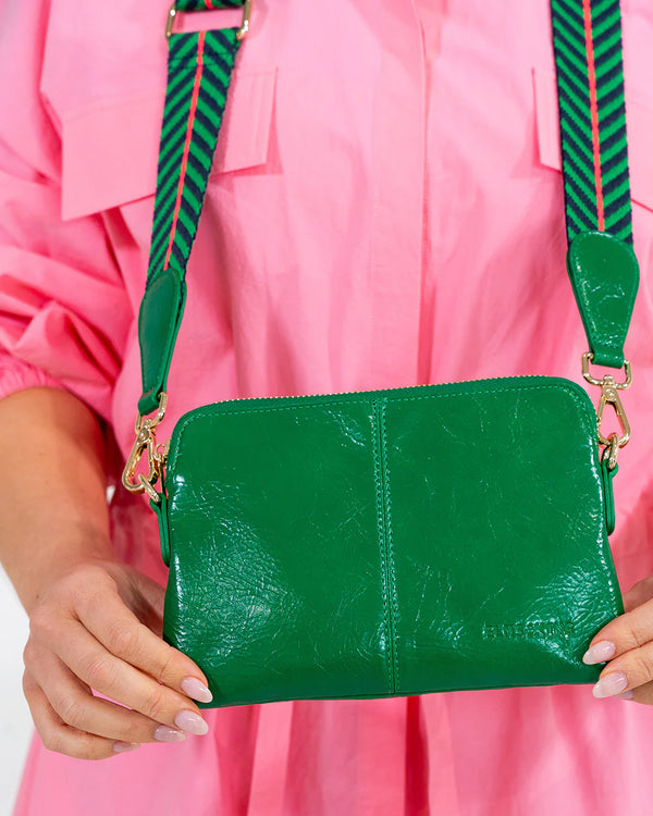 BOWERY PETITE | Green Crinkle