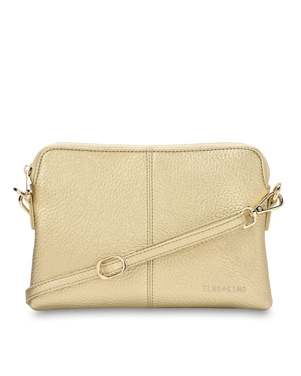 BOWERY WALLET in Gold by Elms and King