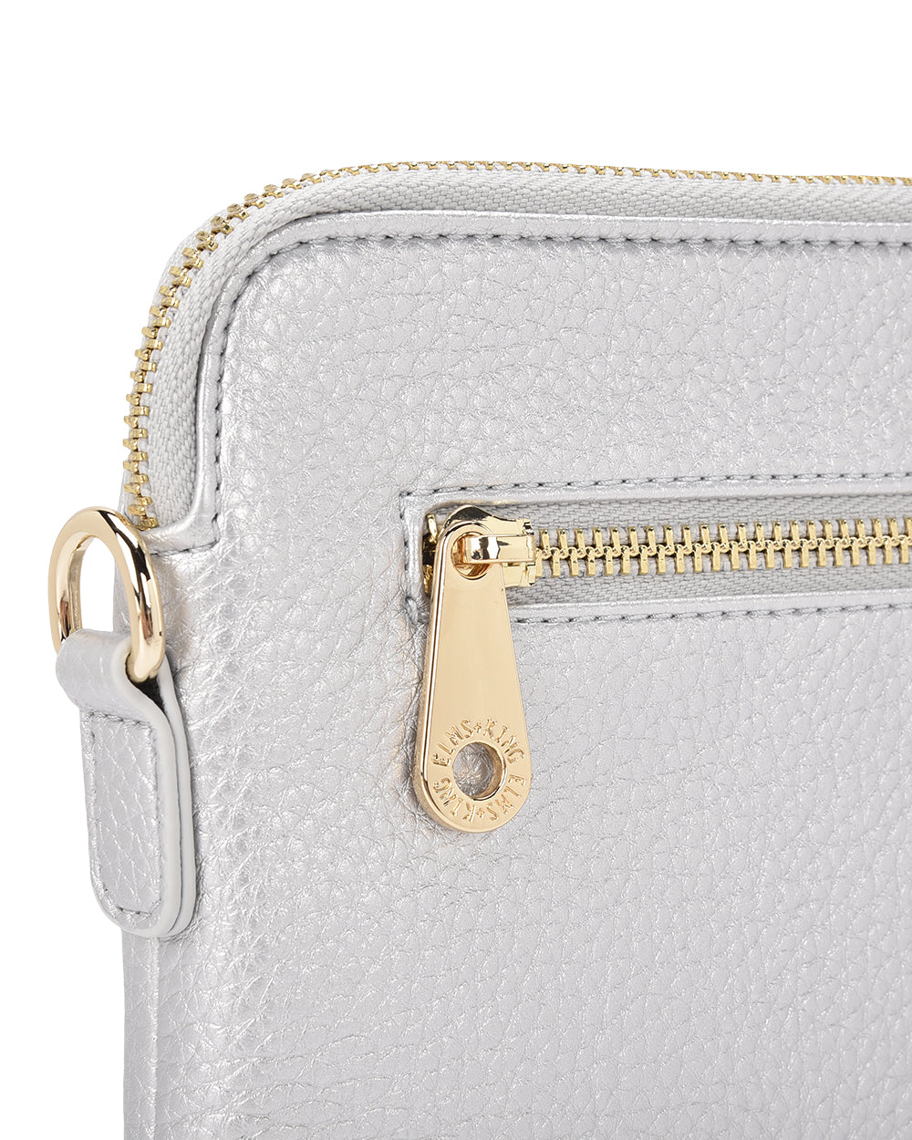 BOWERY WALLET in Silver by Elms and King