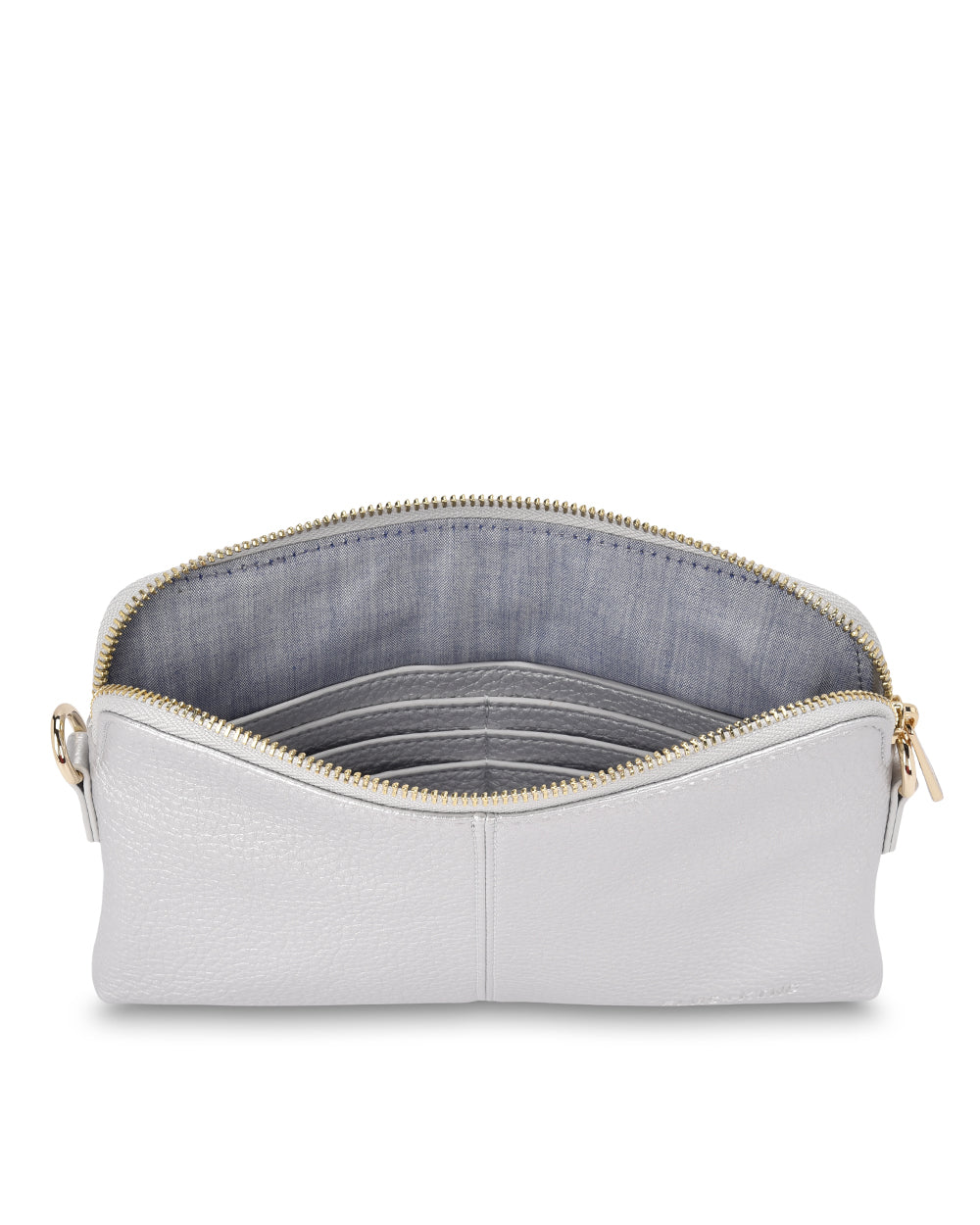 BOWERY WALLET in Silver by Elms and King