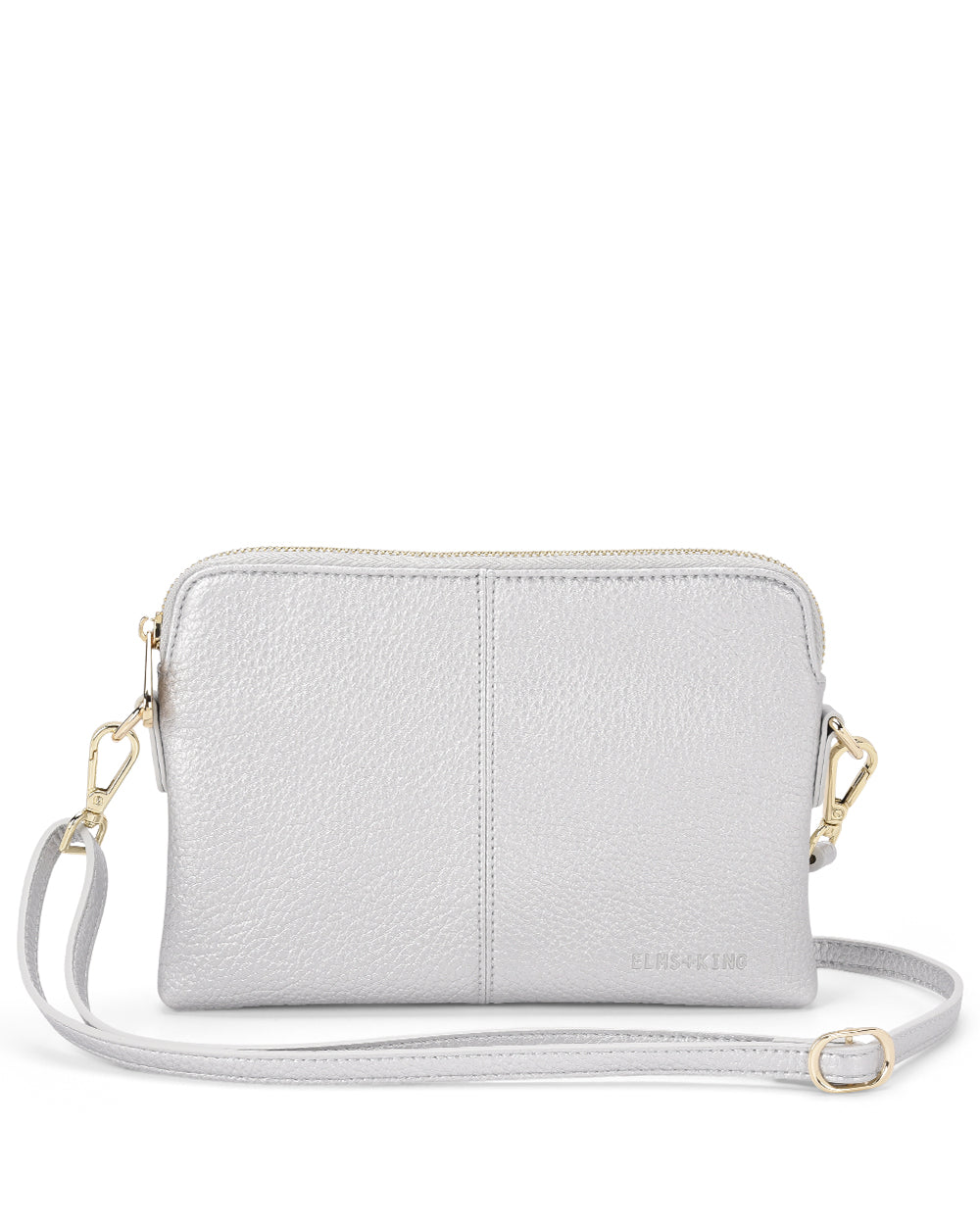 BOWERY WALLET in Silver by Elms and King