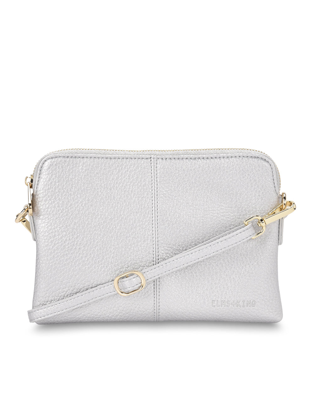 BOWERY WALLET in Silver by Elms and King