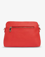 BURBANK CROSSBODY LARGE in Red by Elms and King