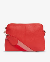 BURBANK CROSSBODY LARGE in Red by Elms and King