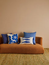 JARDIN BLUE CUSHION - 50cm from Bonnie and Neil