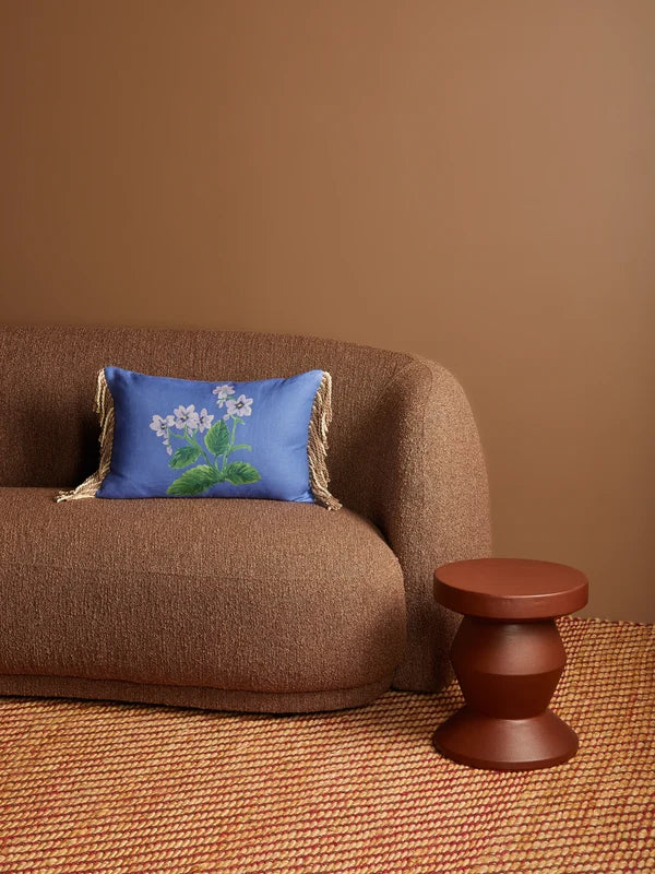 COTTAGE GARDEN BLUE CUSHION in 60cmx40cm from Bonnie and Neil