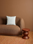 MINI WAVES SOFT BLUE LINEN CUSHION - 50cm from Bonnie and Neil