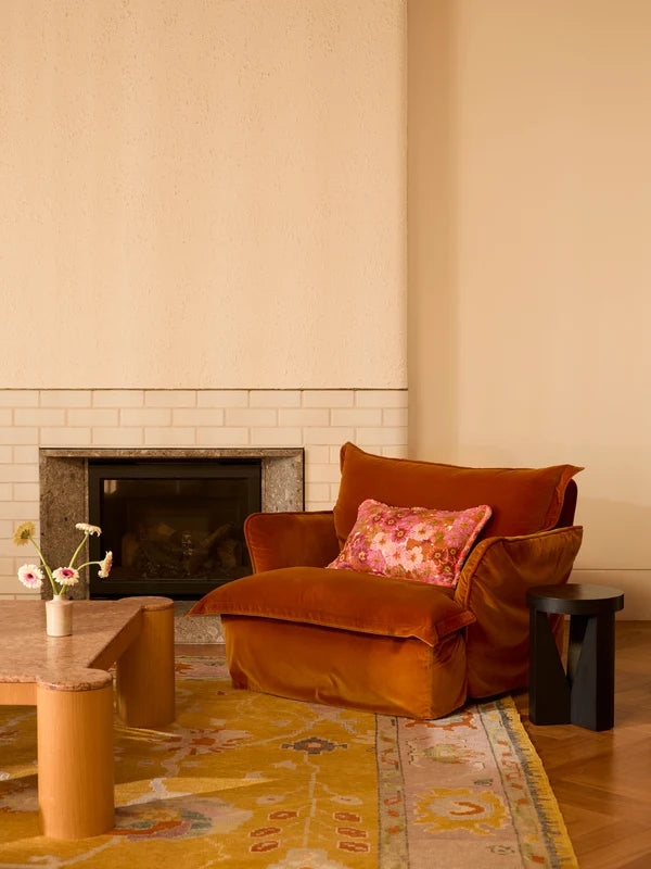 PRIMROSE PINK CUSHION in 60cm from Bonnie and Neil