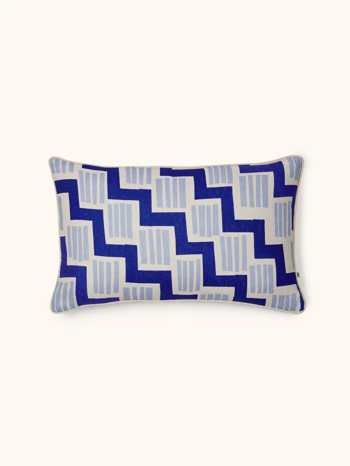 ROSEMARY BLUE CUSHION in 60x40xcm from Bonnie and Neil
