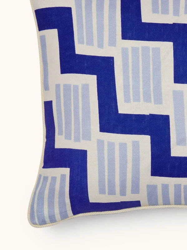 ROSEMARY BLUE CUSHION in 60x40xcm from Bonnie and Neil