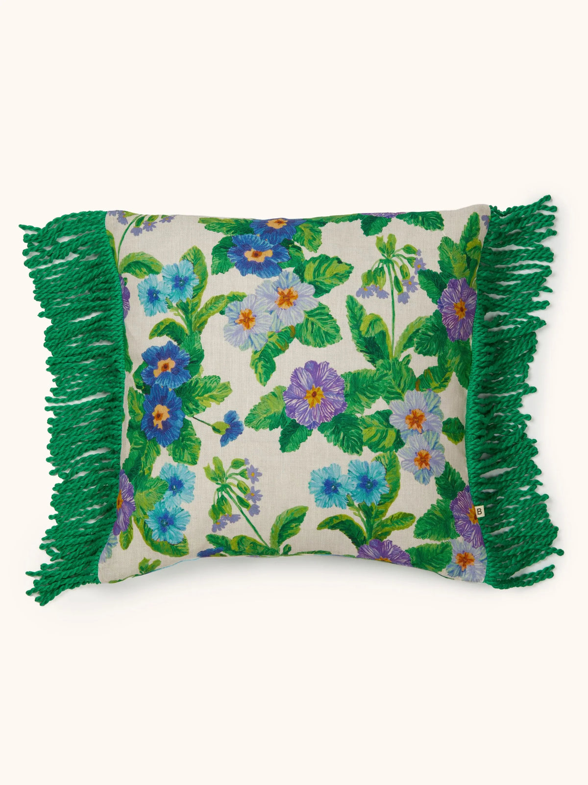 SUMMER PATCH BLUE CUSHION in 50cm from Bonnie and Neil