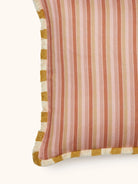GARDEN STRIPE PINK CUSHION in 50cm from Bonnie and Neil