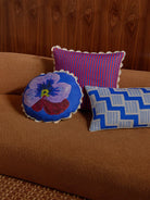 PANSY KLEIN BLUE ROUND in 45cm from Bonnie and Neil