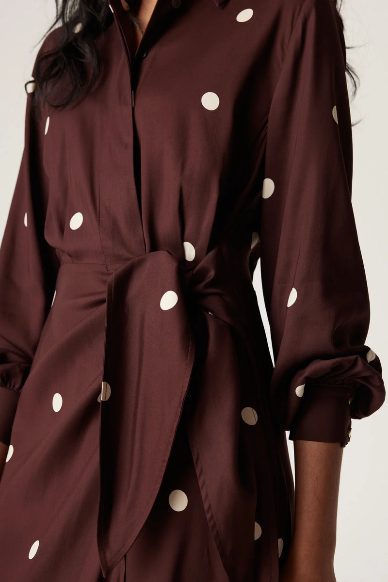 ROBERTS SHIRT DRESS | Chocolate Spot