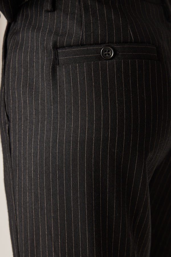 BAXTER PINSTRIPE PANT in Black Pinstripe from Cable Melbourne