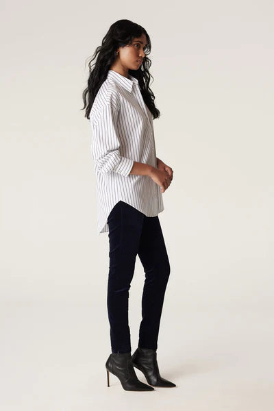 Cable Melbourne HOUSTON CORD LEGGING in Navy