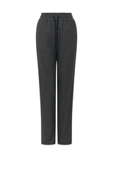 VINCENT WOOL PANT in Grey Pinstripe from Cable Melbourne