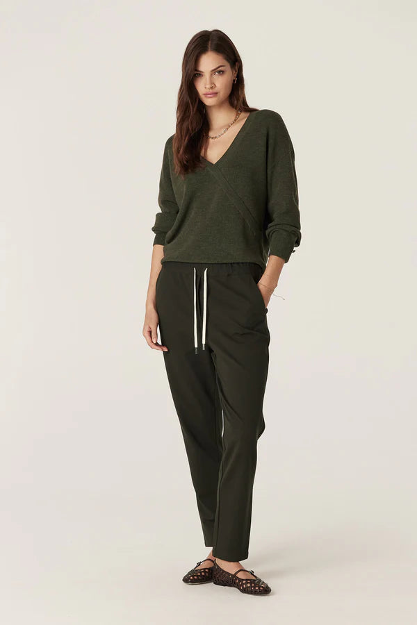 AUDREY MERINO JUMPER in Forest from Cable Melbourne
