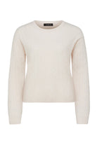 CASHWOOL CABLE CREW JUMPER in Blush from Cable Melbourne