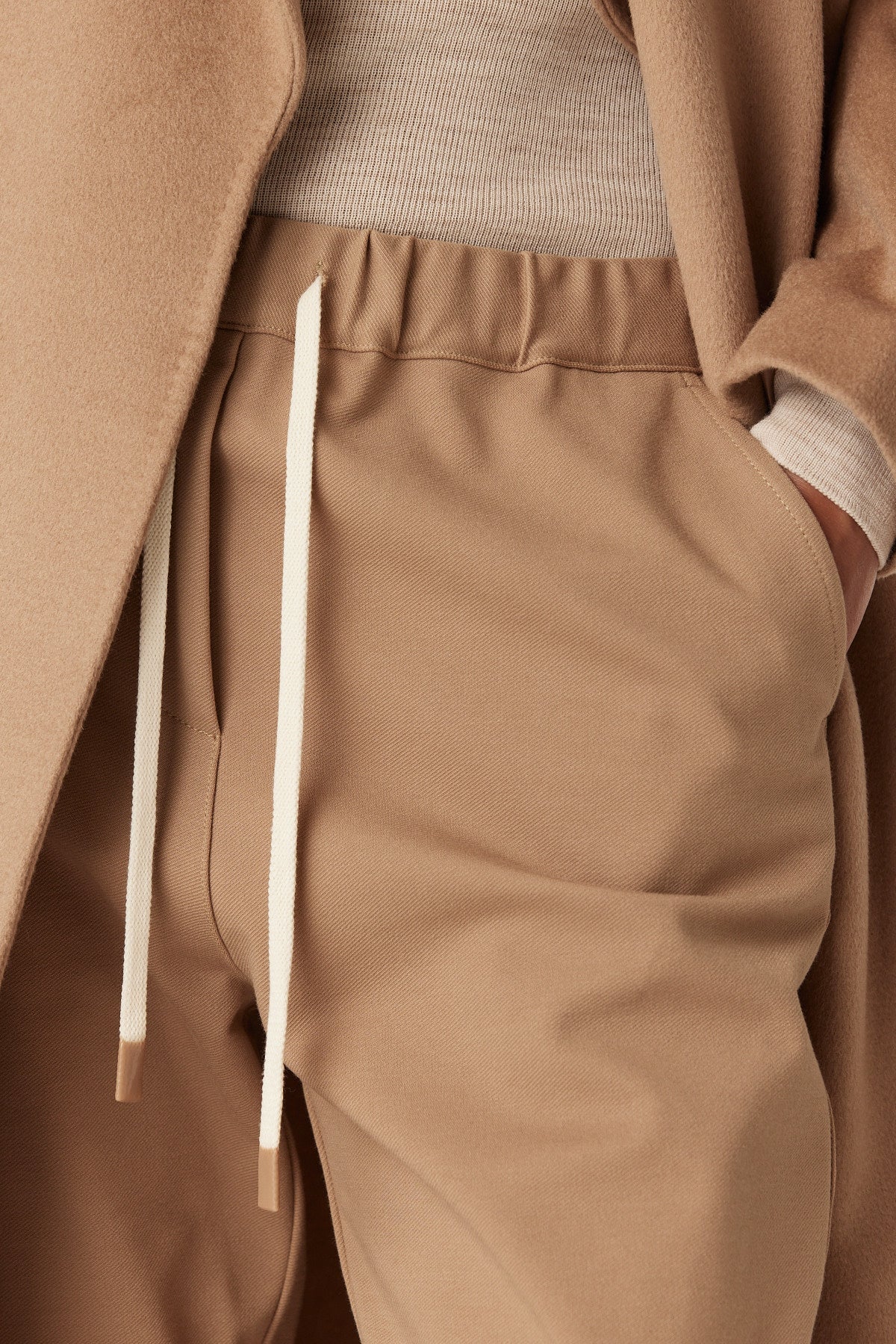 LUCA TWILL JOGGER | Camel - Darling & Domain