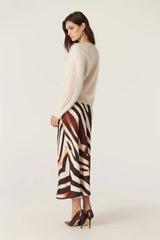 SASHA SKIRT in Zebra Print from Cable Melbourne