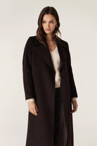 EVANS WOOL COAT in Espresso from Cable Melbourne