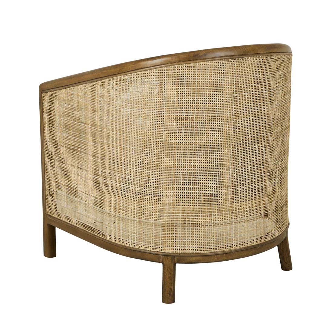 COLOMBO OCCASIONAL CHAIR in Natural - Hazelnut by GlobeWest at Darling & Domain