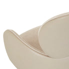 EDWIN OFFICE CHAIR in Almond Milk-Sandstone Pu by GlobeWest at Darling & Domain