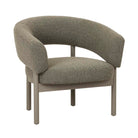 JENSON OCCASIONAL CHAIR in Moss Tweed / Snowgum by GlobeWest at Darling & Domain