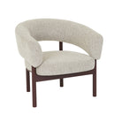 JENSON OCCASIONAL CHAIR in Owl Speckle / Shiraz by GlobeWest at Darling & Domain