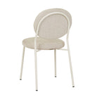 LAYLAH LOOP DINING CHAIR in Wheat-Almond Milk by GlobeWest at Darling & Domain