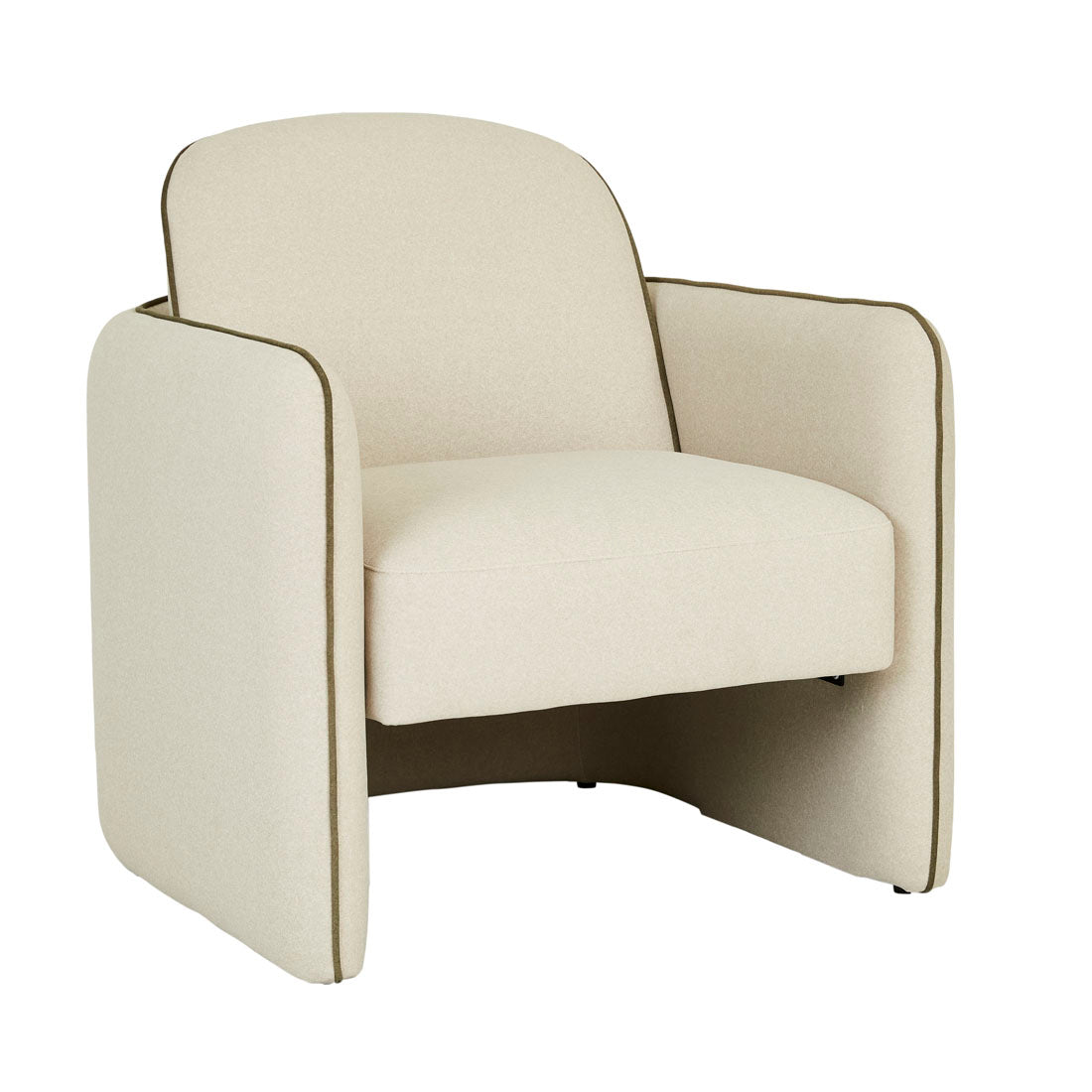 LEORA OCCASIONAL CHAIR in Greige by GlobeWest at Darling & Domain