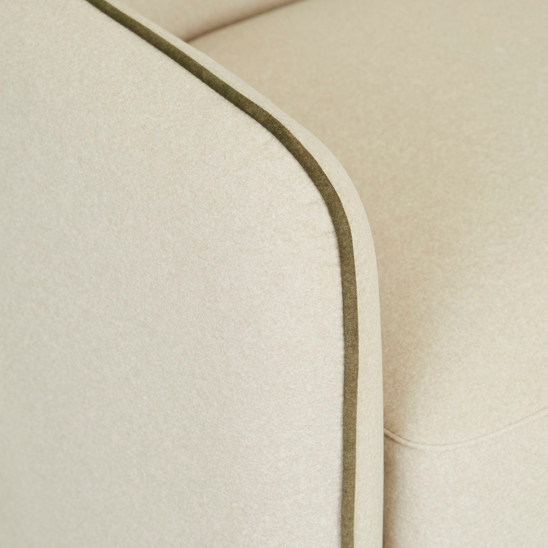 LEORA OCCASIONAL CHAIR in Greige by GlobeWest at Darling & Domain