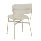 PICCOLO DINING CHAIR in Feather Speckle-Matt Cashmere by GlobeWest at Darling & Domain