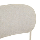 PICCOLO DINING CHAIR in Feather Speckle-Matt Cashmere by GlobeWest at Darling & Domain