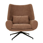 Rowan Occasional Chair in Copeland Hazel with Black Metal by GlobeWest at Darling & Domain