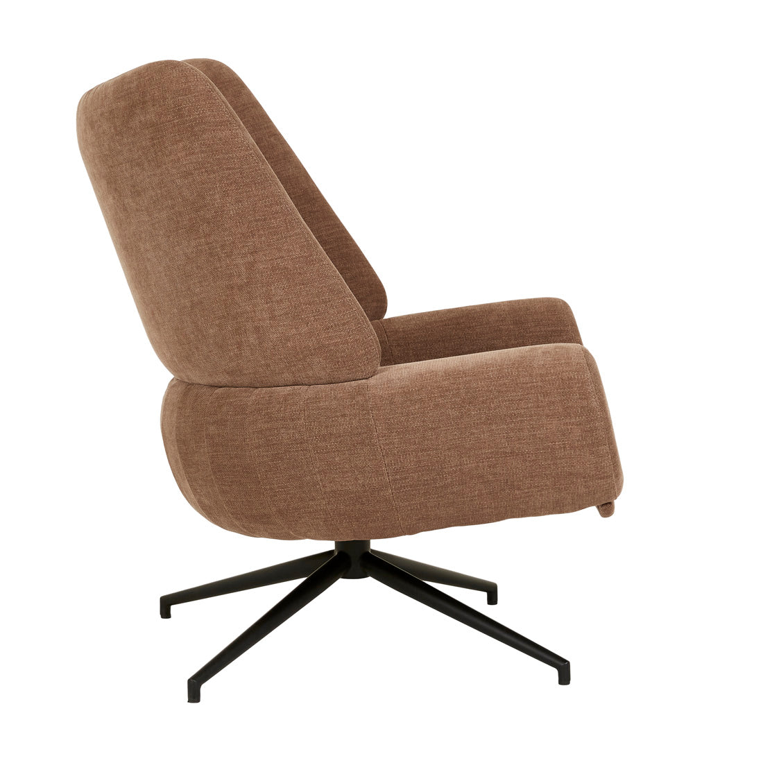 Rowan Occasional Chair in Copeland Hazel with Black Metal by GlobeWest at Darling & Domain