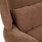 Rowan Occasional Chair in Copeland Hazel with Black Metal by GlobeWest at Darling & Domain