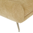Rowan Occasional Chair in Copeland Honey with Matt Cashmere Metal by GlobeWest at Darling & Domain
