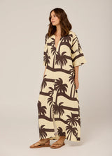 TULUM MAXI DRESS in Cocoa Palma by Pippa Ridley