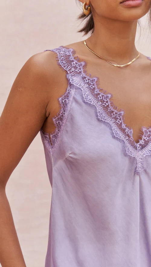 SOLANGE CAMISOLE | Soft Lavender - Darling & Domain
