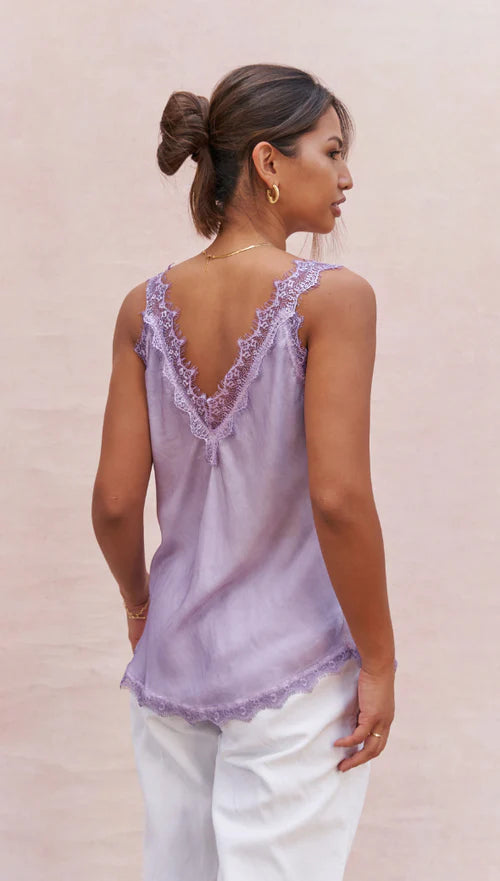 SOLANGE CAMISOLE | Soft Lavender - Darling & Domain