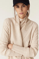 THE BEAUMONT MERINO CARDIGAN | Oatmeal - Darling & Domain