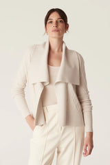 THE ELIZABETH MERINO CARDIGAN in Antique White from Cable Melbourne