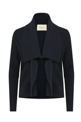 THE ELIZABETH MERINO CARDIGAN in Midnight Navy from Cable Melbourne