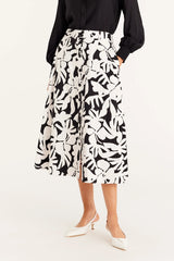 Cable Melbourne COCO SKIRT in Mono Palm