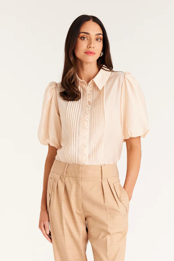 Cable Melbourne IRIS BLOUSE in  Butter 