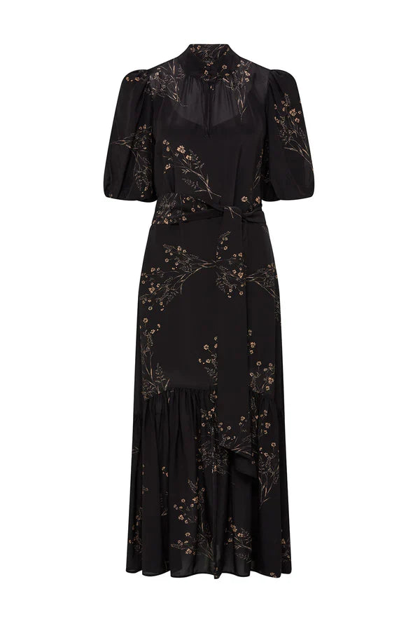 Cable Melbourne ANGELIQUE DRESS in Black Floral