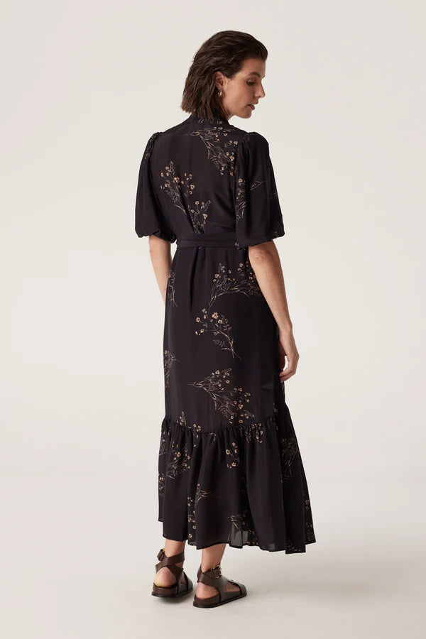 Cable Melbourne ANGELIQUE DRESS in Black Floral